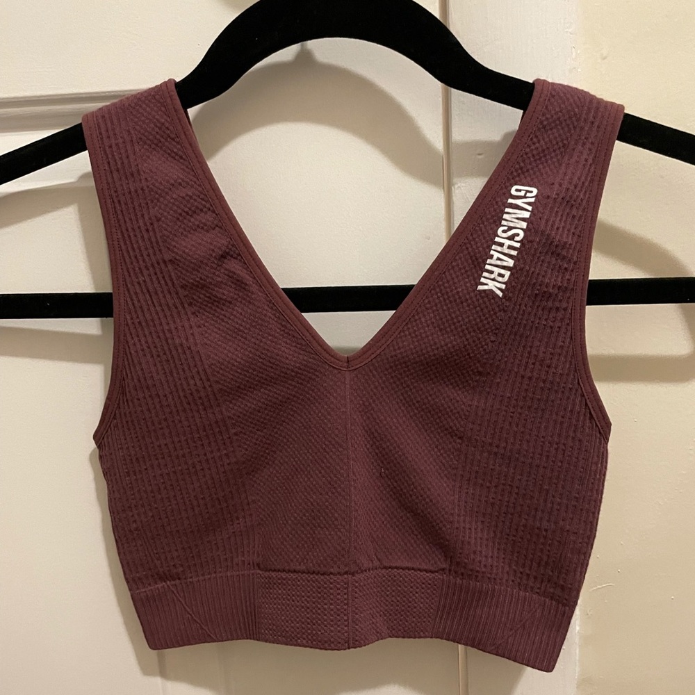 Purple Gymshark Sports Bra!